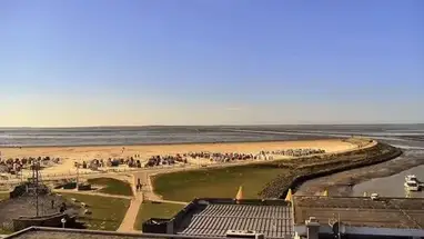 Веб-камера Пляж Эсенс-Бензерзиль, Германия в реальном времени