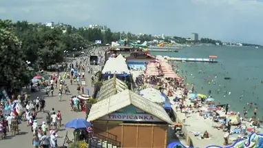 Gouden strand", Feodosia online-webcam