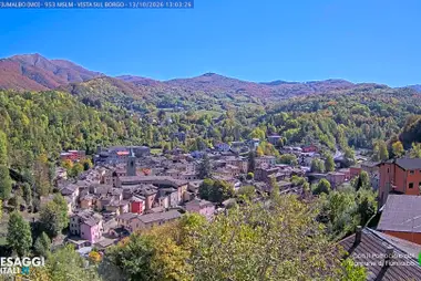 Pueblo de Fiumalbo, Apeninos de Modena