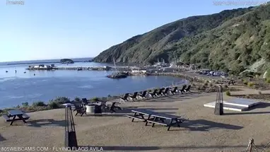 Flying Flags Avila Beach, California Live Cam