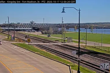 Fort Madison Döner Köprüsü, Iowa
