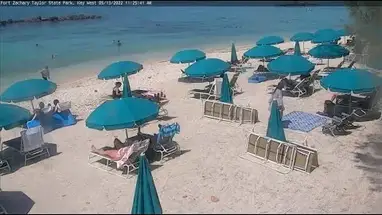 Praia do Forte Zachary Taylor, Flórida webcam ao vivo