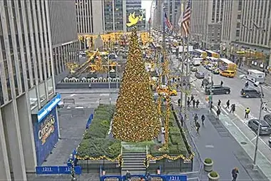 纽约福克斯广场现场