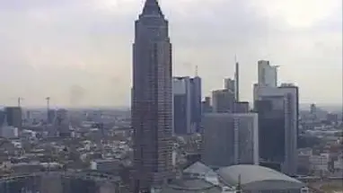Vista della città di Francoforte, Germania webcam dal vivo