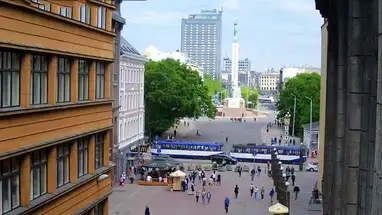 The Freedom Monument, Riga Live Cam