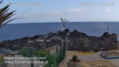 Bãi biển Ponta Gorda, Funchal phát trực tiếp qua webcam