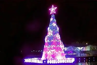 Árbol de Navidad flotante, Geelong