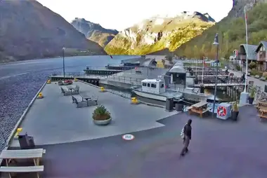 Geirangerfjord cruise port webcam