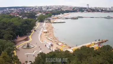 Vue depuis l'hôtel Primorye Grand Resort, Gelendzhik webcam en direct