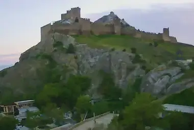 View of the Sudak fortress