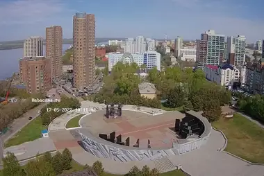 Glory Square Webcam, Khabarovsk city