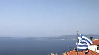 Glossa Skopelos view of the Aegean Live Cam