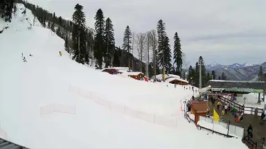 Khu nghỉ dưỡng trên bầu trời Gorki Gorod phát trực tiếp qua webcam