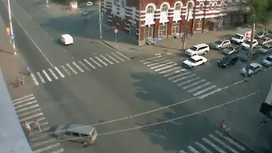 Skrzyżowanie ulic Gorkiego i Moskowskiej, Saratów kamera na żywo