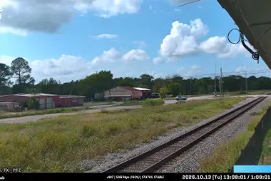 Bibliothek-Bahnhof Grand Saline, Texas