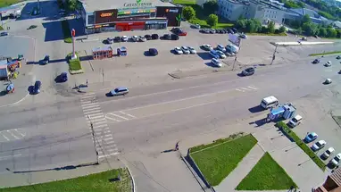 „Zielone Centrum” przy ulicy Radzieckiej kamera na żywo