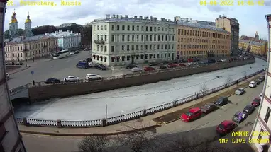 Gribojedov-kanaal online-webcam