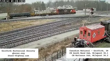 Веб-камера Рейлкам Гриффит Тауэр, Индиана в реальном времени