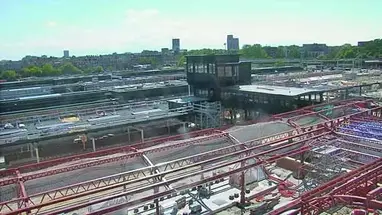 Groningen treinstation, NL online-webcam