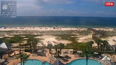 Complejo turístico con club de playa, Alabama cámara web en vivo