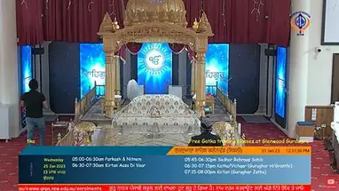 Gurdwara Sahib Glenwood, Avustralya canlı web kamerası