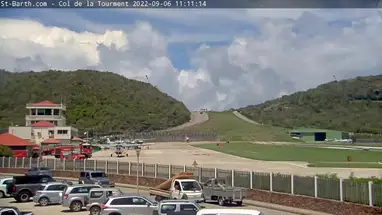 Aeroporto Gustaf III, Gustávia, São Bartolomeu webcam ao vivo