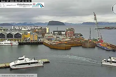 Hammerfest Port, Norway
