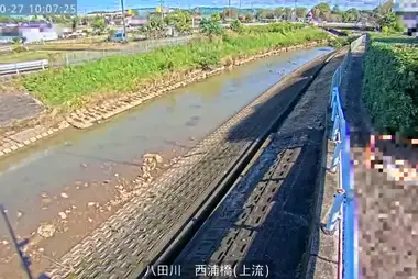 Hatta River at Nishiura Bridge, Kasugai