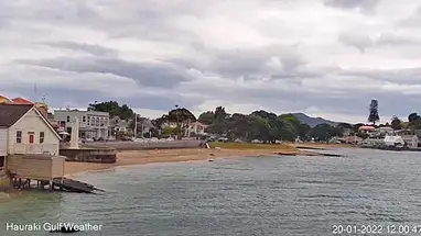 하우라키 만 / 티카파 모아나, 오클랜드 웹캠 라이브 스트림