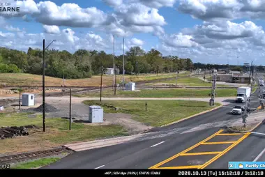 Bahnübergang Hearne Depot, Texas