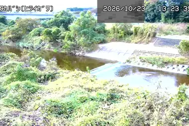 Rivière Hirai au pont Hirataka, Akiruno
