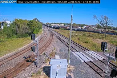 Houston, Tower 26 Blick nach Osten, Texas