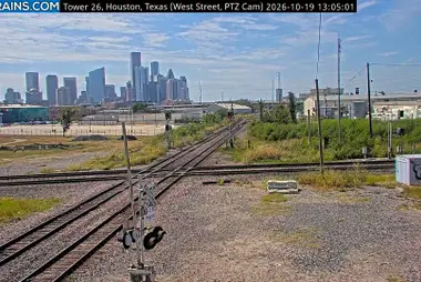 Houston, Bahnknoten Tower 26, Texas