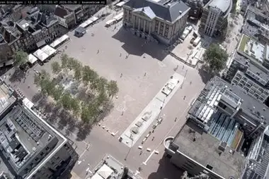 Plac Grote Markt w Groningen