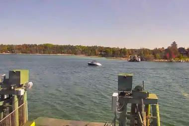 Embarcadero del ferry de Ironton, lago Charlevoix