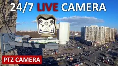 Kreuzung von Ispytatelev und Kolomyazhsky Avenue, St. Petersburg Online-Webcam