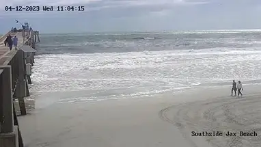 Muelle de la playa de Jacksonville, Florida cámara web en vivo