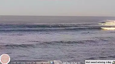 JBay Supertubes, Südafrika Online-Webcam
