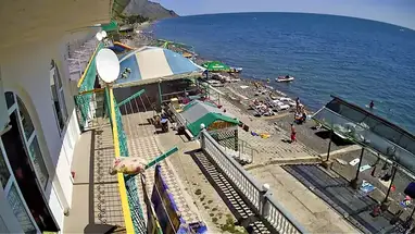 डेज़ेलिप होटल बीच, मोर्स्को लाइव वेबकैम प्रसारण