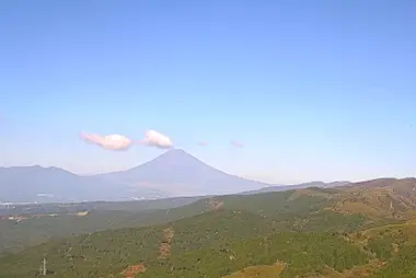 Jukkoku-Pass, Blick auf den Fuji