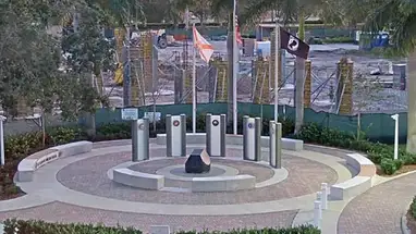 Monumento a los Veteranos de Júpiter, Florida cámara web en vivo