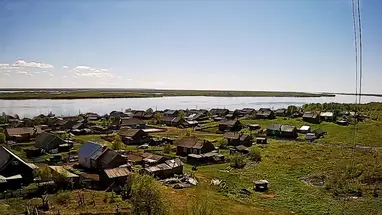 Pechora River, Kamenka village Live Cam