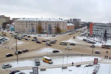 Webcam on the Kaposvar square in Tver city