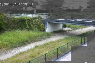 Karabori River at Gochu Bridge, Higashiyamato