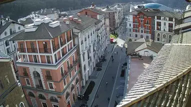 Rua Gornaya Karusel, vila de Estosadok webcam ao vivo