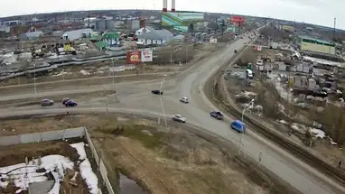 Веб-камера Перекресток Ханты-Мансийской и Интернациональной улиц. в реальном времени