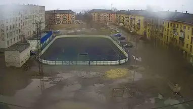 Campo de hockey abierto, Kondopoga cámara web en vivo