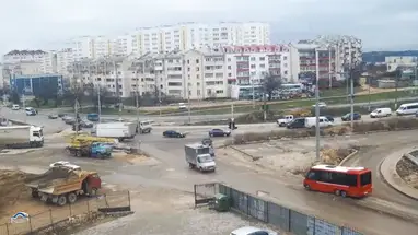Crossroads: City Highway - Hrustalev Street Live Cam