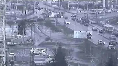 Kruispunt van Kirenskogo - oktober online-webcam