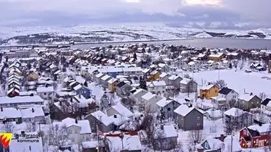 Centro de la ciudad de Kirkenes cámara web en vivo